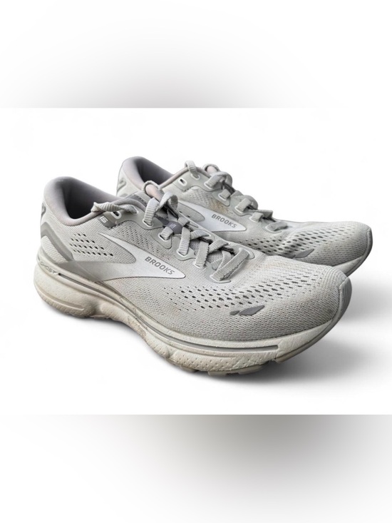 Shoes - Brooks Ghost 15 Womens 6 B Gray Running Walking Sneakers